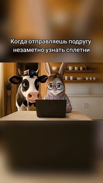 Попросили подругу узнать сплетни