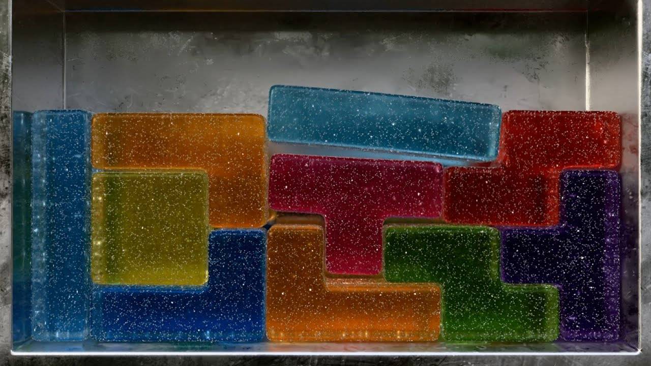 ИГРАЕМ В МУЗЫКАЛЬНЫЙ ЖЕЛЕЙНЫЙ ТЕТРИС  ВИДЕО ДЛЯ ДЕТЕЙ ДЕТСКИЙ КАНАЛ ИГРАЛКИ-ЗАЛИПАЛКИ