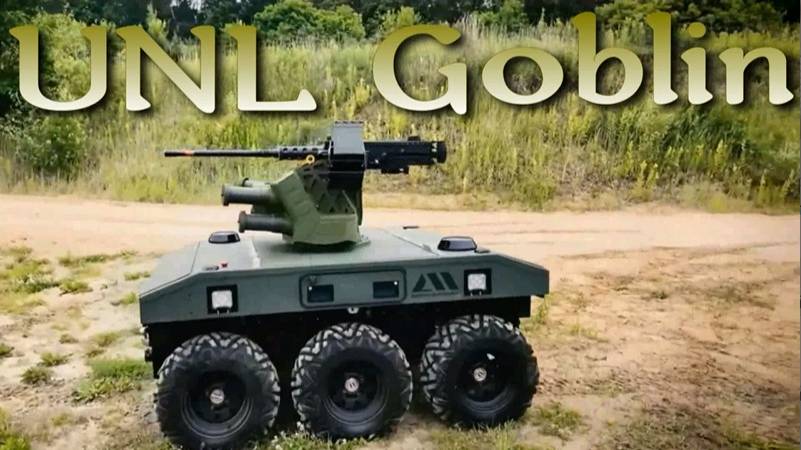 Польский боевой робот UNL Goblin