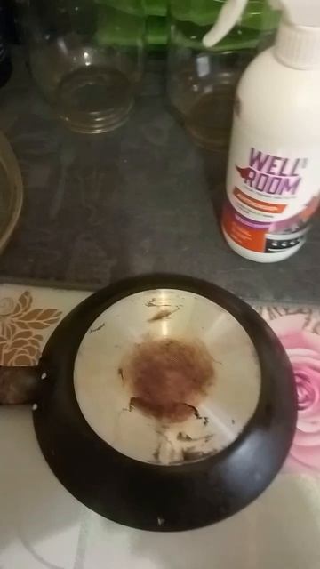 Проверяю чистящее средство " антижир"