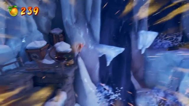 Crash Bandicoot 4: It’s About Time – 106% (Полный Эн-Тузиазм) - 19: Снежный путь/Snow Way Out
