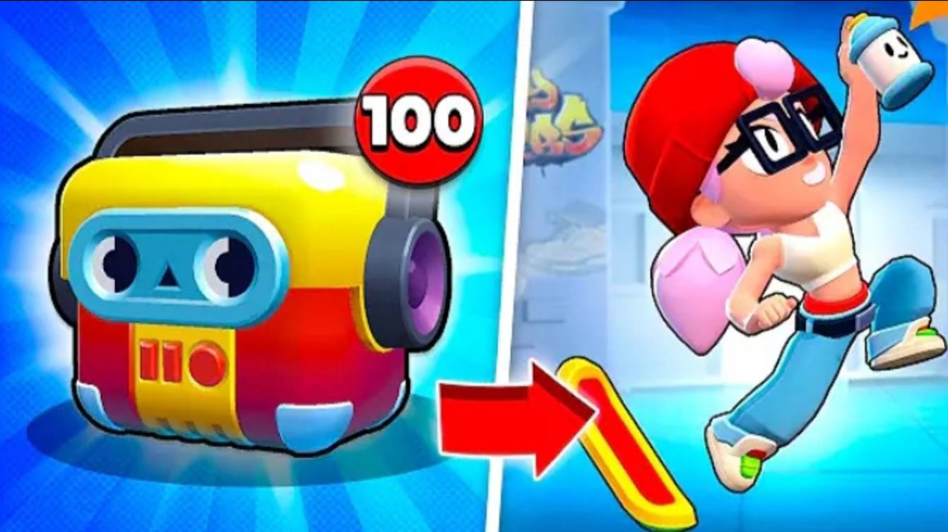 Открываю 100 бумбоксов  , и мне выпал самый редкий скин 😱