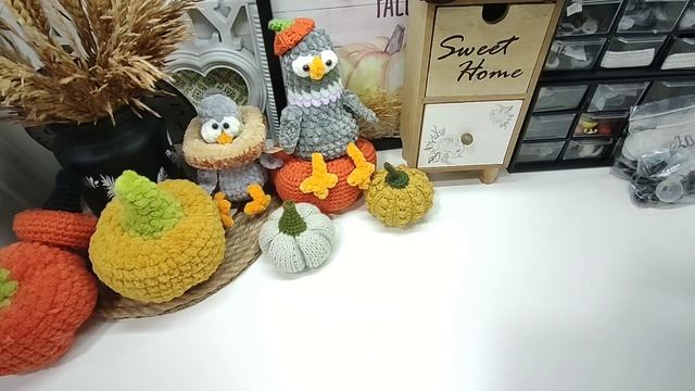 СП "Вязание - это серьёзно" 40 неделя: вяжем голубя. Покупочки.