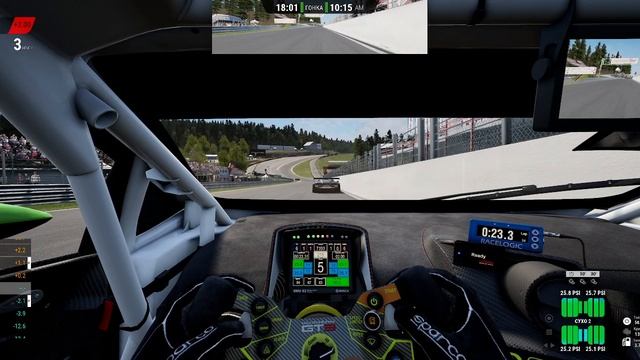 АСС. сетевая игра на трассе СПА. Много мяса и хулиганов которые дистанцию не соблюдают.