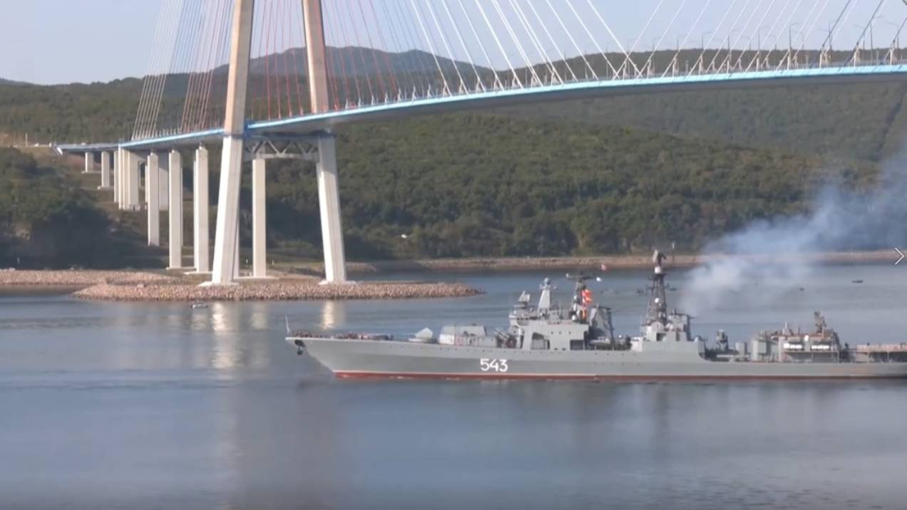 ТОФ В дальний поход с ракетами Циркон (2 октября 2025)