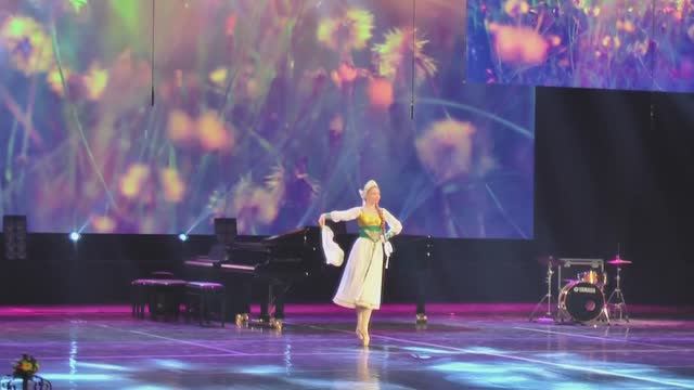 Цезарь Пуни "Русский танец" - виртуозное исполнение Марии Пальченковой