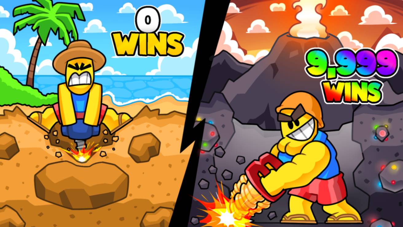 Самая скучная игра в Roblox копание дрелью KONZAMIN