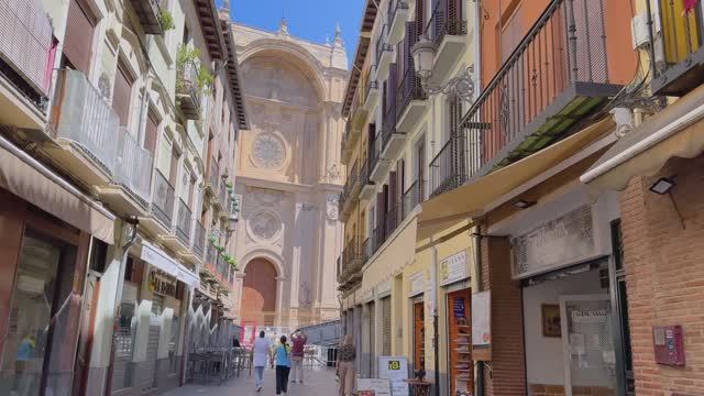 Испания. Прогулка по Гранаде в формате 4К