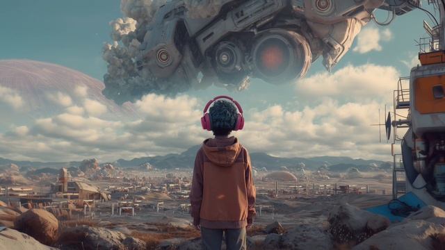 The Day We Left Our Planet ｜ A Bittersweet Sci-Fi Soundtrack to Escape to (Deep House Rock)