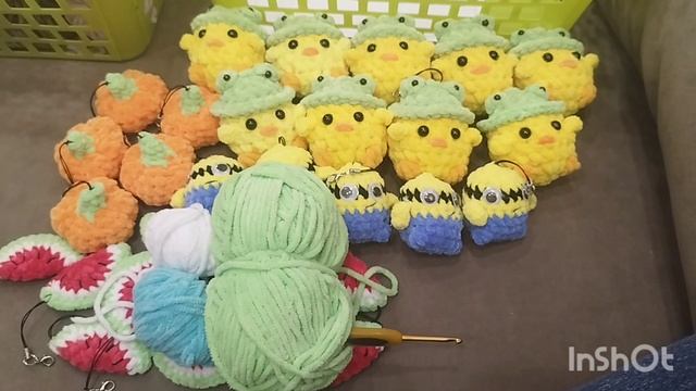 Игрушки за неделю для ярмарок и по марафонам