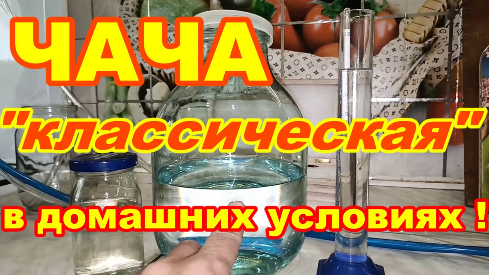 ЧАЧА в ДОМАШНИХ УСЛОВИЯХ ! Простой РЕЦЕПТ !