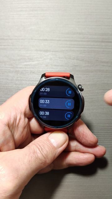 Amazfit Balance 2 - три таймера одновременно и в фоне ⌚