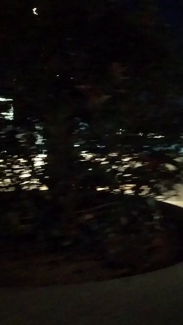 Девушка поет на набережной