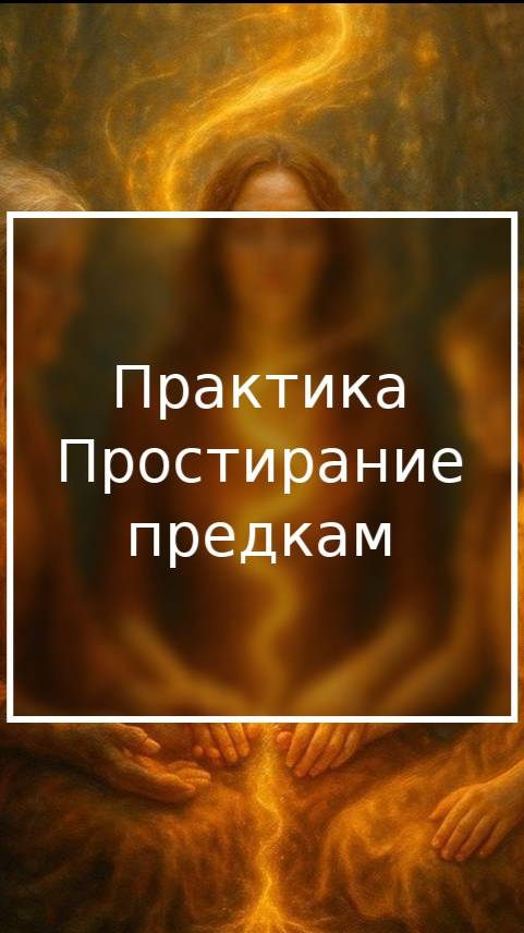 Хочешь помочь роду-делай практику Простирания предкам