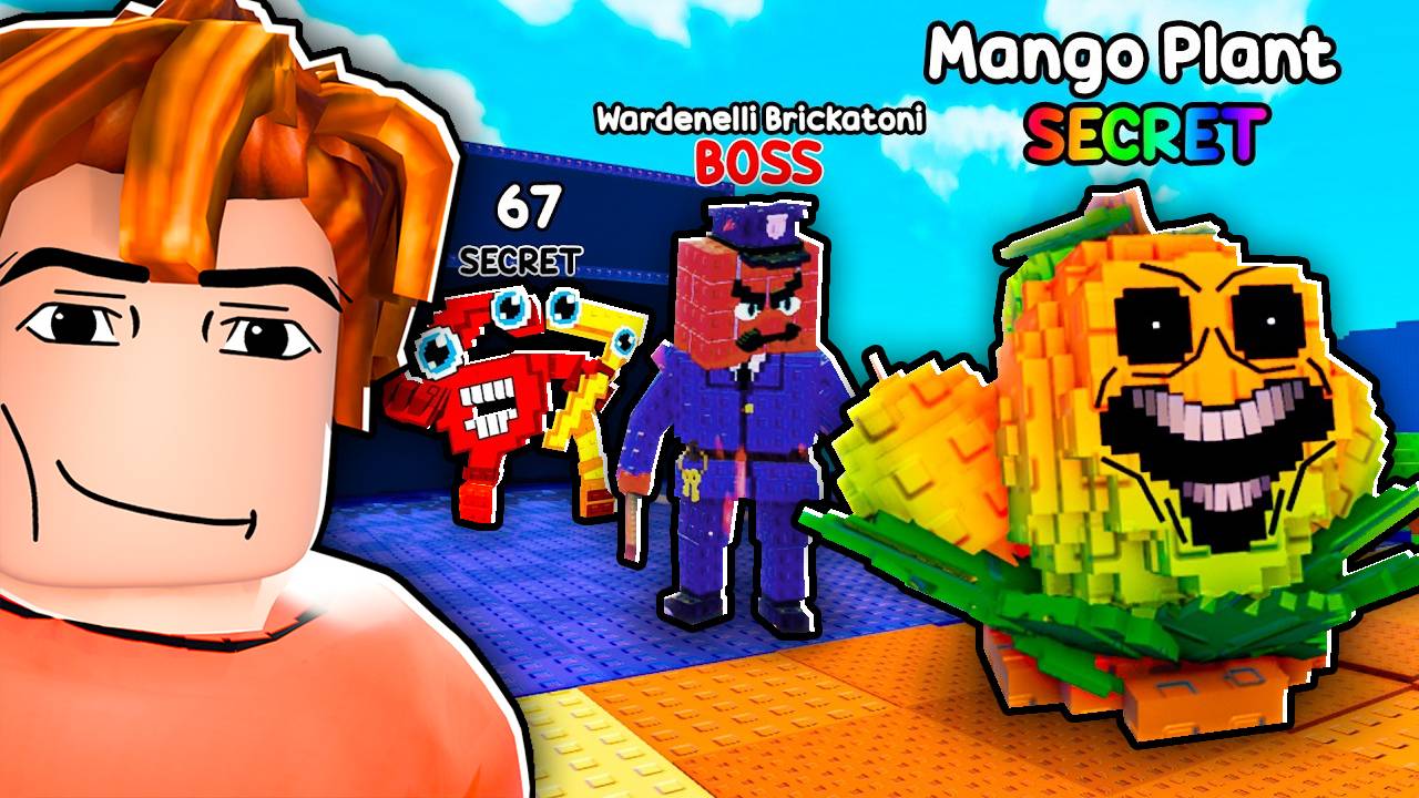 Я Получил Самое СЕКРЕТНОЕ РАСТЕНИЕ! 😱 Plants Vs Brainrots в Роблокс