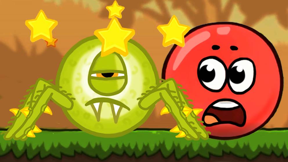 КРАСНЫЙ ШАРИК младший выбирается из плена #18 ИГРА Red Ball 5 на канале Мистер Игрушкин