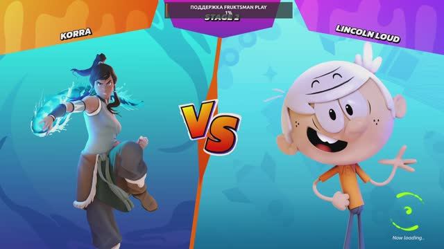 КОРРА ПРОТИВ МУЛЬТЯШНЫХ ГЕРОЕВ. КТО ПОБЕДИТ? Nickelodeon All-Star Brawl. Серия 6.