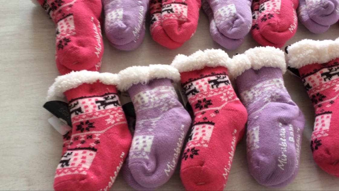 стд82. Носки детские зима сток