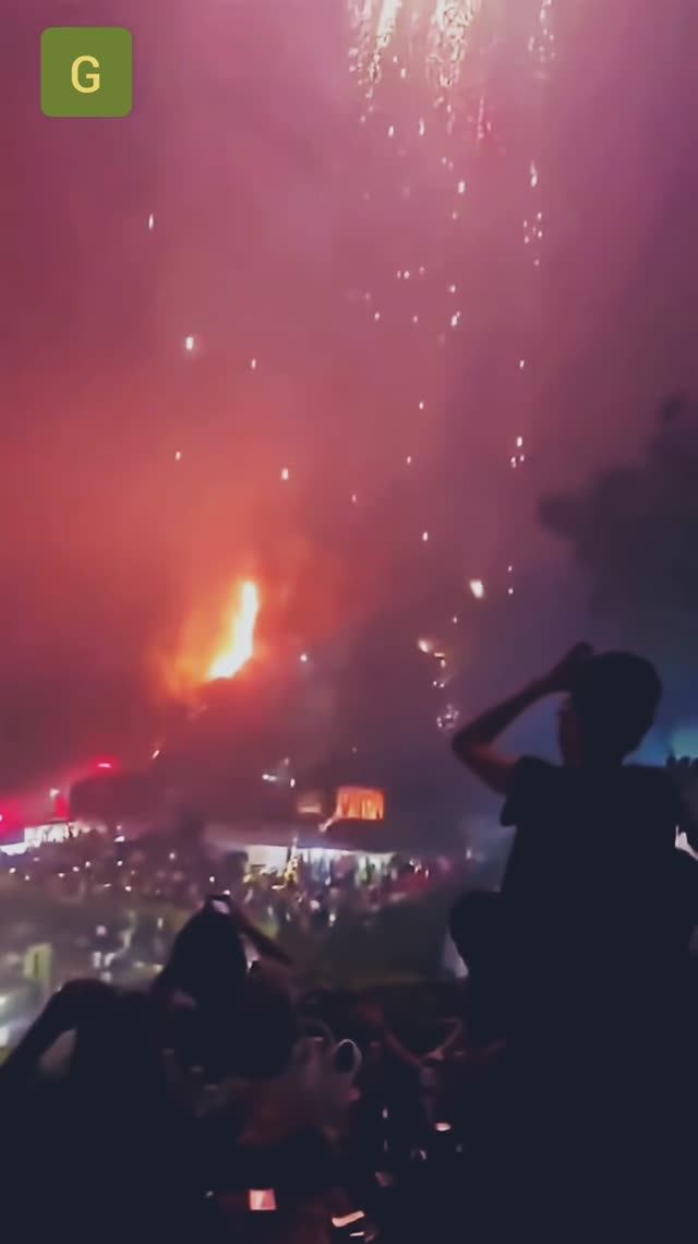 Огонь с небес...☝️😳🔥