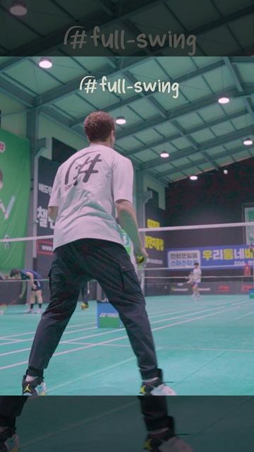 Игра в бадминтон видео глазами тренера Хана (2)