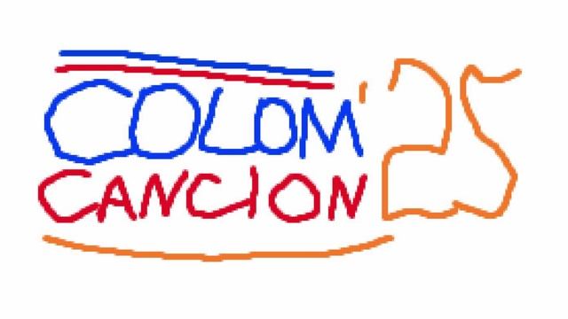 Логотип колумбского конкурса Colomcancion'25
