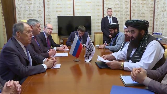 С.Лавров и А.Моттаки, Москва, 7 октября 2025 года