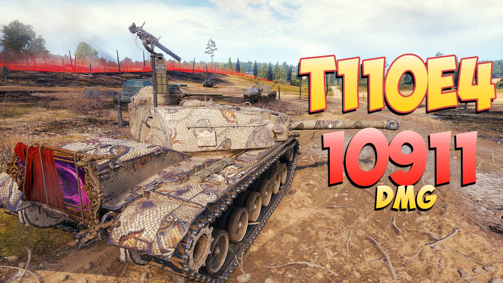 T110E4 • Зрелый! - 6 Фрагов 10.9K Урона • Мир Танков