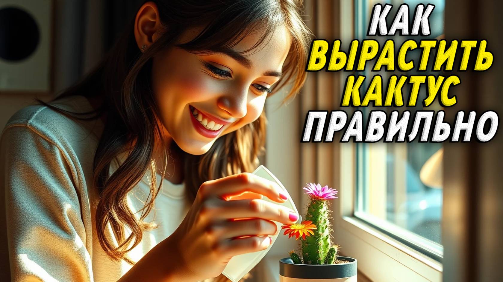 Как вырастить кактус