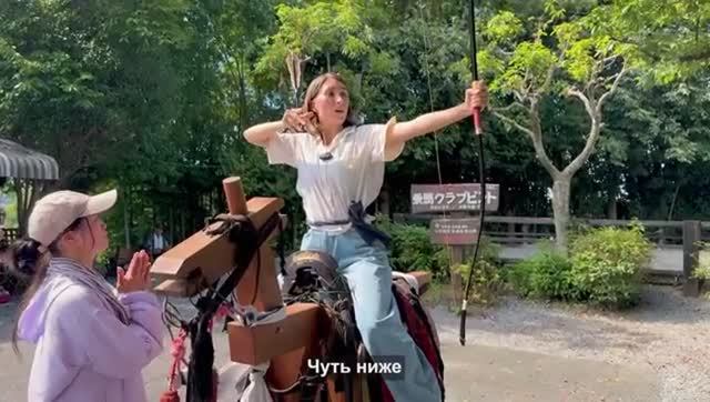 Вика (Тори-чан) Япония - Тренируюсь как САМУРАЙ один день (7.10.2025)