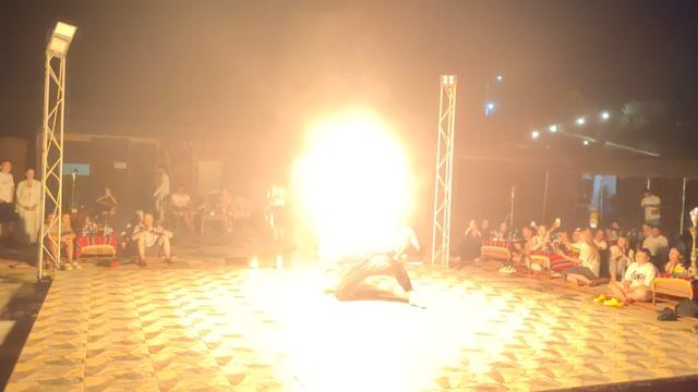 ОАЭ "Сафари на джипах" 19.09.2025 Танец с огнём  🔥