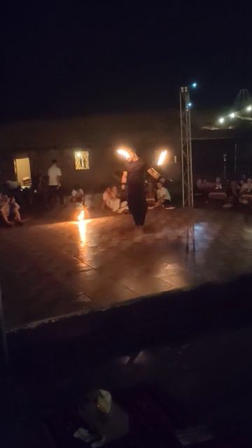 ОАЭ "Сафари на джипах" 19.09.2025 Танец с огнём