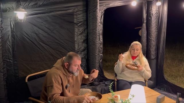 Atik Ailesi РОСКОШНЫЙ КЕМПИНГ С НОВОЙ ДВУХСЛОЙНОЙ НАДУВНОЙ ПАЛАТКОЙ