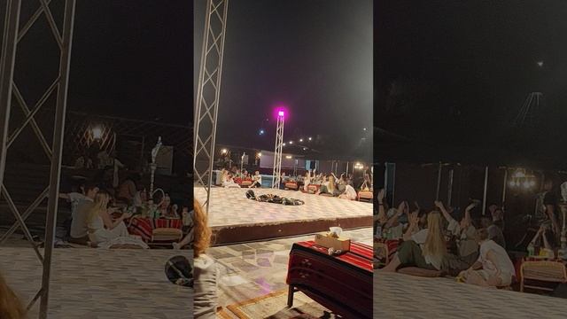 ОАЭ  "Сафари на джипах"19.09.2025 Танец араба в платье 🇰🇷👗