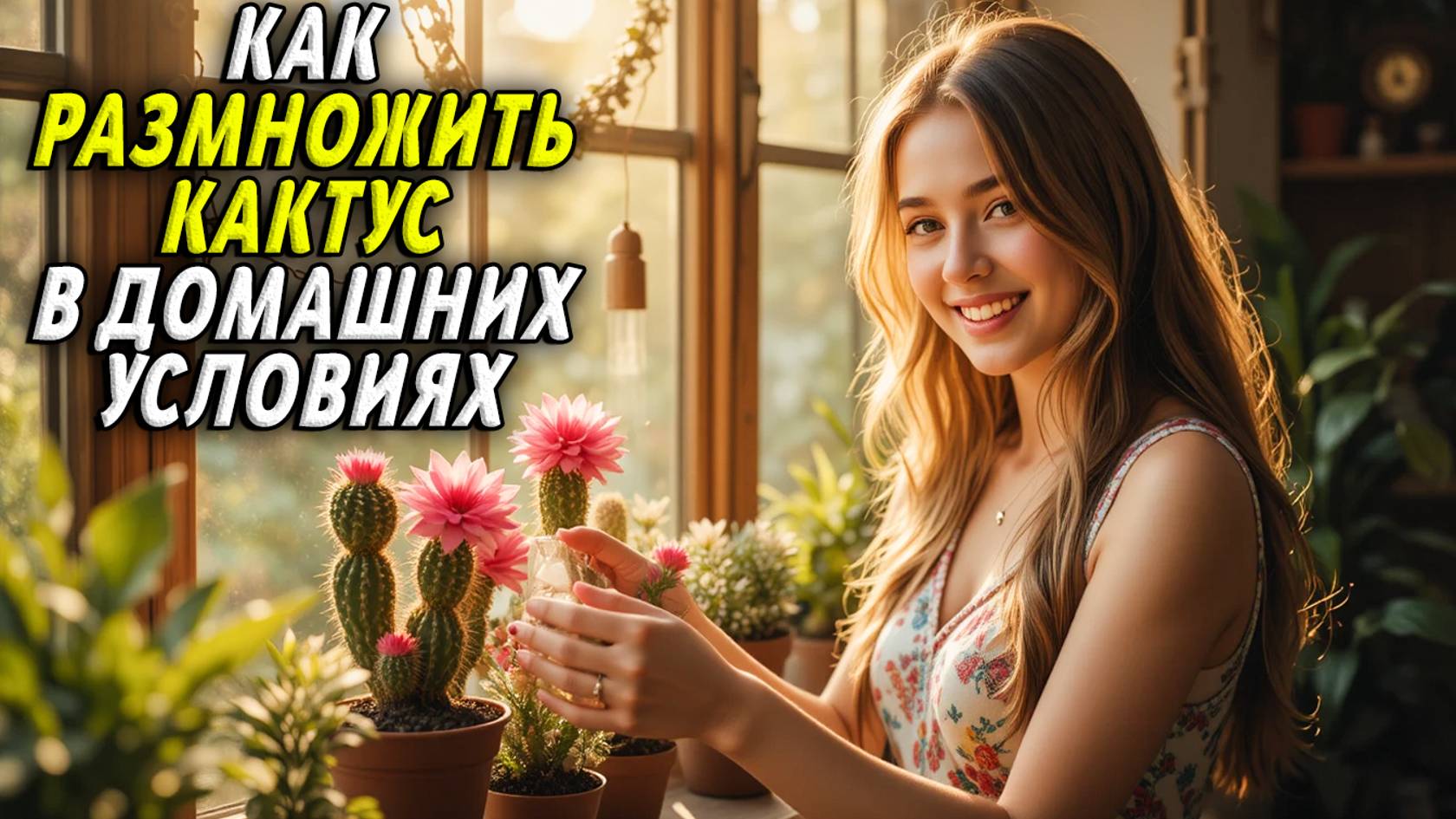 Как размножить кактус в домашних условиях