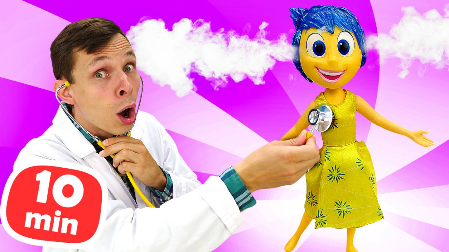 🎉 Герои Головоломки, Доктор Ой и Доктор Плюшева: Весёлые игры в больницу🏥