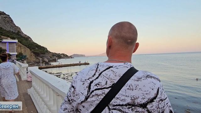 Крым,Новый Свет Лето 2025. Отпуск,отдых ЖизньСеверян. Море,пляж .