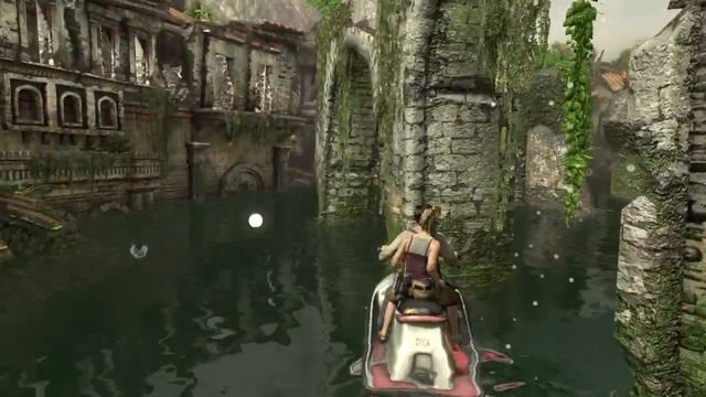Uncharted I. 05. Катер, бочки и стрельба