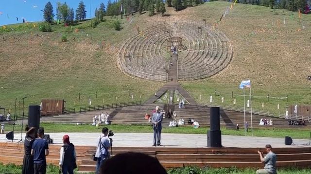 Выступление Первого Президента РС (Я) М.Е. Николаева на Ысыахе Орто Дойду  18.06.2022