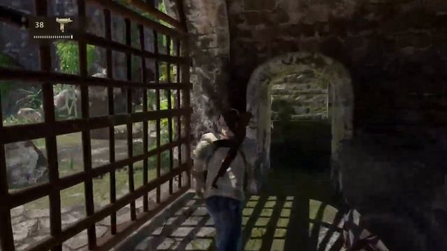 Uncharted I. 04. Пулеметчики и Поездка на машине