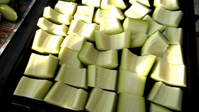 Запекание кабачков в духовке