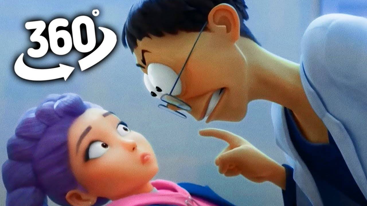 Kpop Demon Huntres  в госпитале!  360° VR