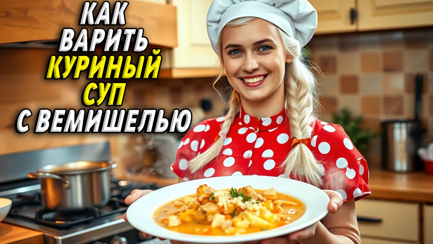 Как варить куриный суп с вермишелью