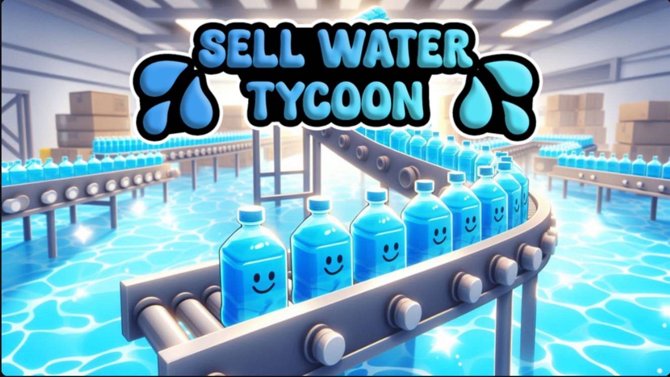 Продавайте воду что бы править миром! Rick Roblox