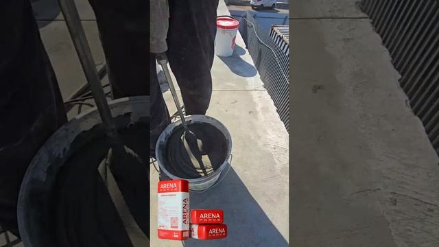 Сухая гидроизоляция - приготовление и подготовка к нанесению.