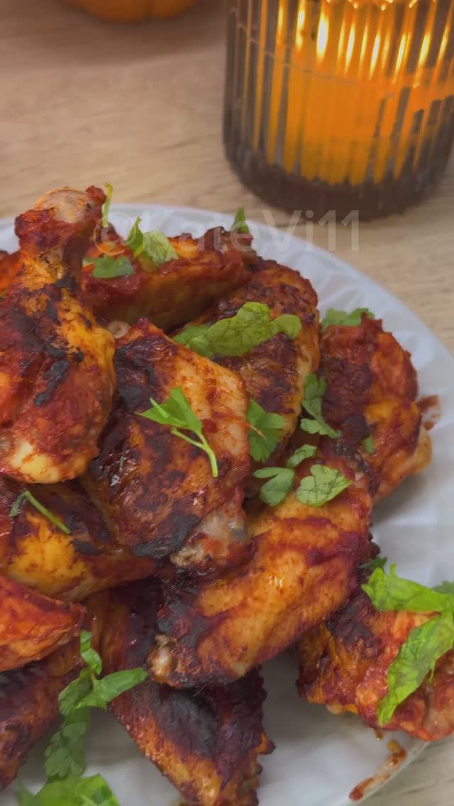 Крылышки по восточному. Рецепт универсальный. Идеальный маринад для мяса, шашлыка.