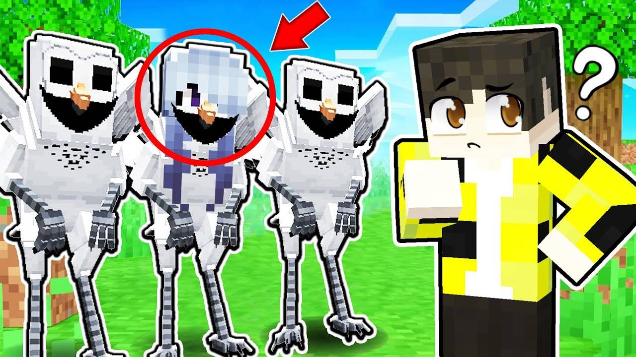 ПРЯТКИ НО Я ПРЕВРАТИЛАСЬ В СОВУ ИЗ 99 НОЧЕЙ В ЛЕСУ В МАЙНКРАФТ! НАЙСИК БРО И ФЛАСОЧКА MINECRAFT