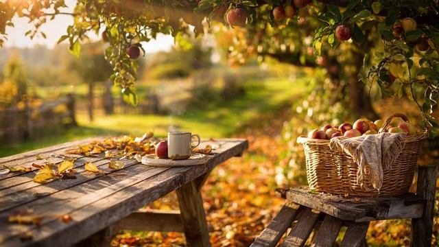 Говорим НЕТ осенней ХАНДРЕ / ОКТЯБРЬ на позитиве / Нескучные МЕЛОДИИ в яблочном САДУ...
