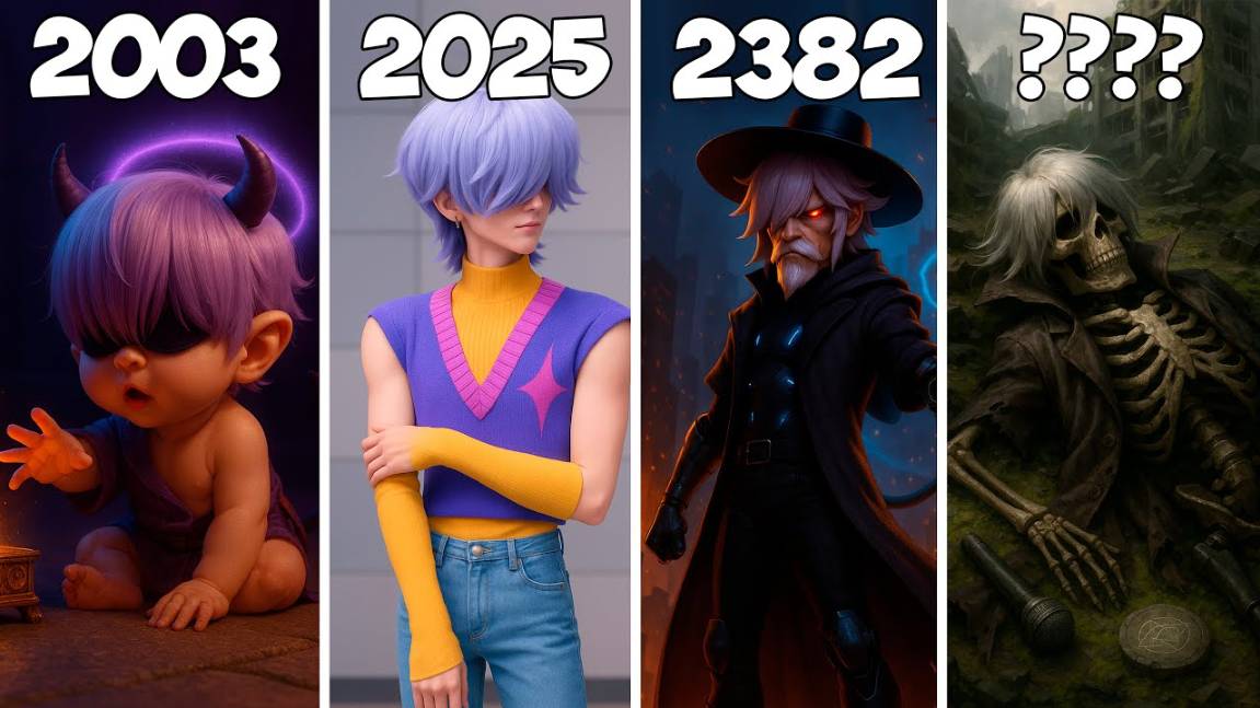 Evolution of Mystery Saja - KPop Demon Hunters