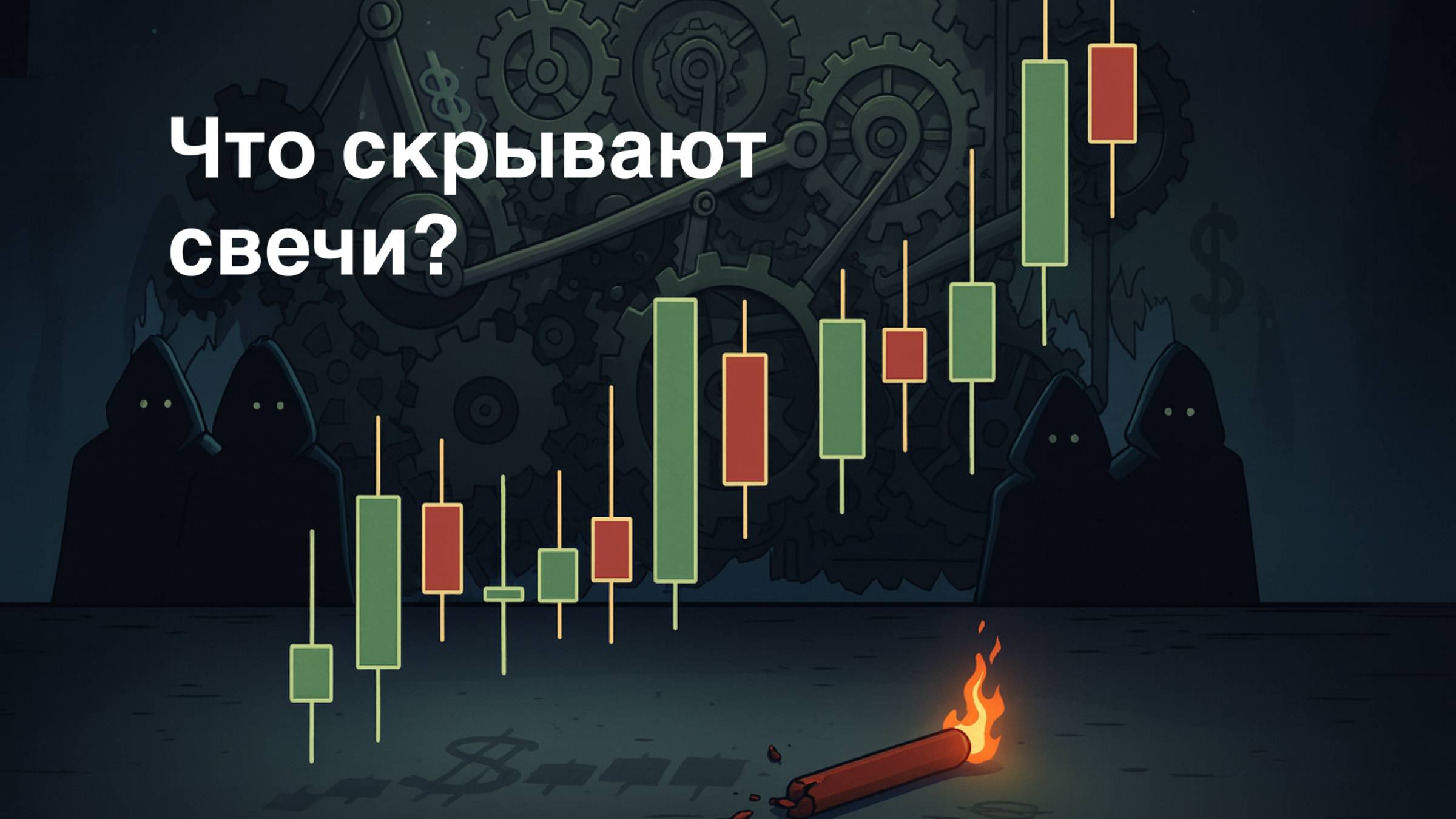 Что скрывают свечи: реальная механика движения цены.