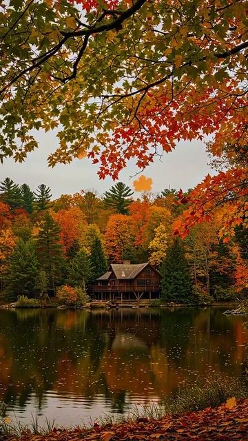 #дом у озера